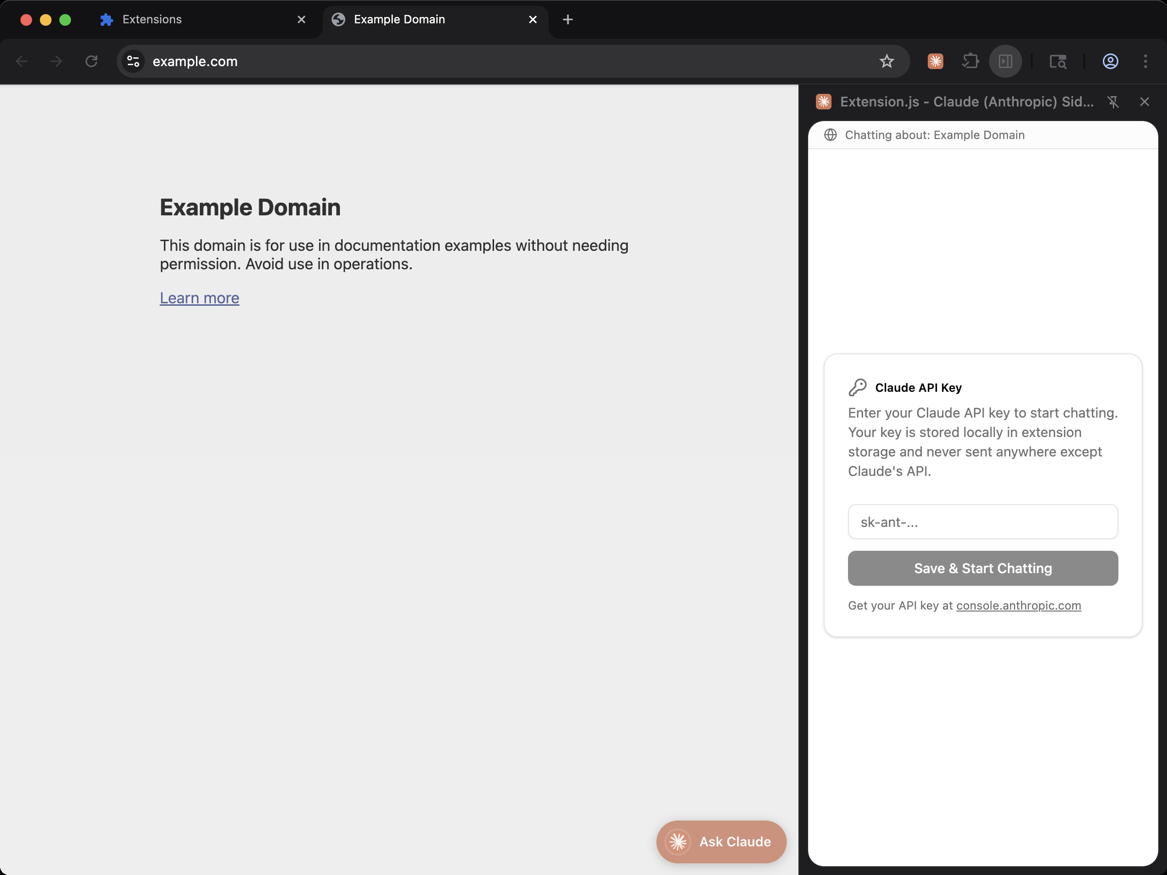 Templates – Extension Dev