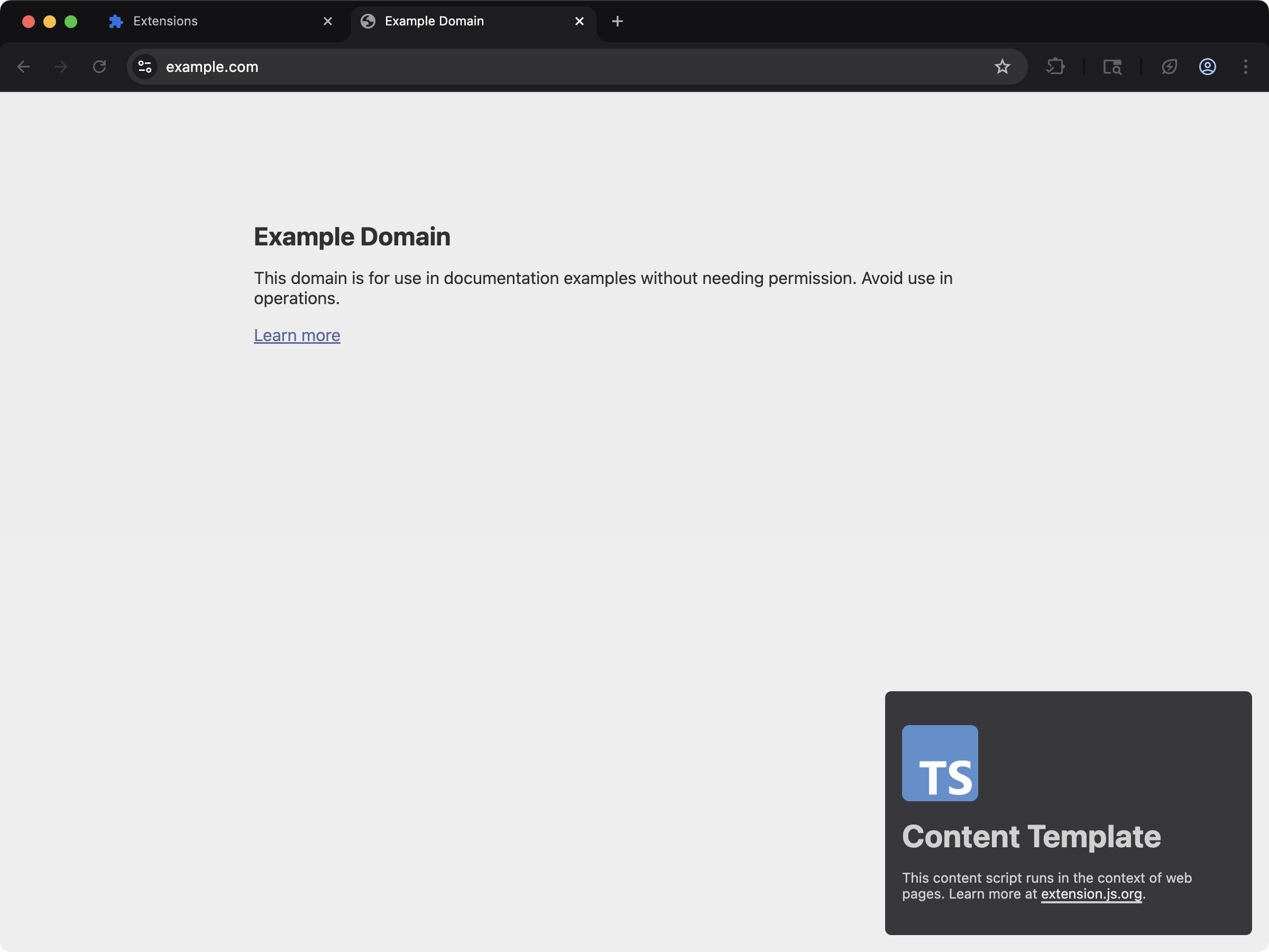 Templates – Extension Dev